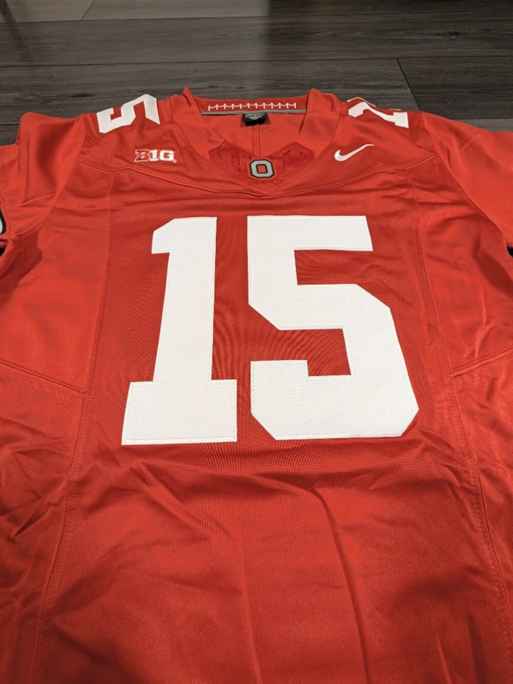 Chris Henry Jr. #15 Buckeye Stripe 2026 OSU Ohio State Football Jersey Small - Picture 4 of 4